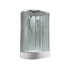 Душевая кабина Avacan 120x90 см EM3912RT, хром/прозрачное (безсиликоновая сборка) - фото 