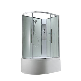 Душевая кабина Avacan 110x80 см EM5811RNT, хром/прозрачное (безсиликоновая сборка) - фото 