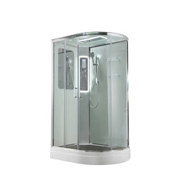 Гидробокс Avacan 120x90 см A2912LLED, хром/прозрачное (безсиликоновая сборка) - фото 