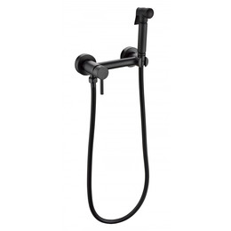 Набор для гигиенического душа Grocenberg GB103N-BL, чёрный матовый - фото 