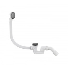 Сифон для ванны автоматический Grocenberg GB230BG, графит - фото 