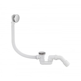 Сифон для ванны автоматический Grocenberg GB230NK, никель - фото 