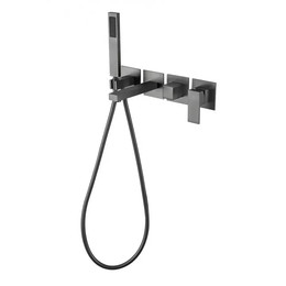 Смеситель для ванны Grocenberg GB5060BG, графит - фото 