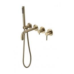 Смеситель для ванны Grocenberg GB5070MG, матовое золото - фото 