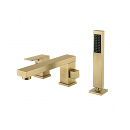 Смеситель для ванны Groсenberg GB6008MG, матовое золото - фото 