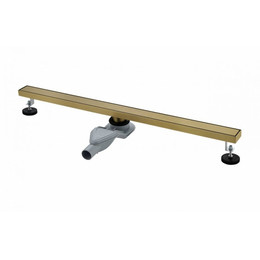 Трап Grocenberg 90 см T900MG, матовое золото (под плитку) - фото 