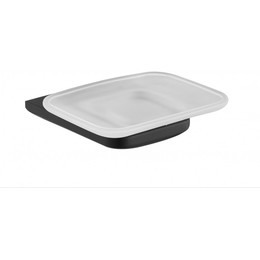 Мыльница Grocenberg AC0058BL, цвет чёрный матовый - фото 