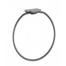 Кольцо для полотенец Grocenberg AC0063BG, цвет графит - фото 