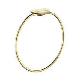 Кольцо для полотенец Grocenberg AC0063GO, цвет золото - фото 