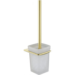 Ёршик для унитаза Grocenberg AC0057GO, цвет золото - фото 