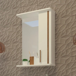 Зеркало-шкаф EvaGold Vardi 49 см R EG010071 - фото 