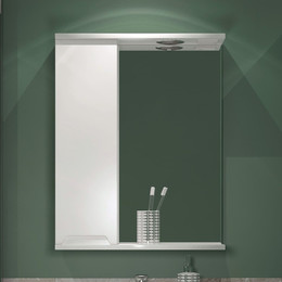 Зеркало-шкаф EvaGold Paola 55 см L EG010091 - фото 