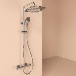 Душевая стойка с термостатом Sancos Kanedo SC7100CH - фото 