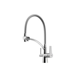 Смеситель для кухни Sancos Eri SC4001CH, хром/серый - фото 