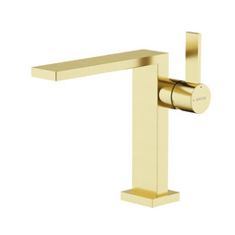 Смеситель для раковины Sancos Linn SC9019BG, брашированное золото - фото 