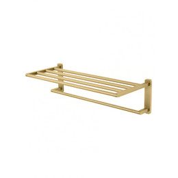 Полка для полотенец Wonzon & Woghand Graffity WW-9381-BG, цвет золото брашированное - фото 