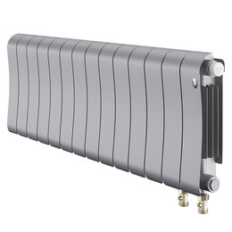 Радиатор Royal Thermo Infinity 300 Silver Satin VR80 1120x370 мм (14 секций) - фото 