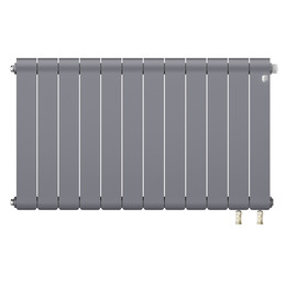 Радиатор Royal Thermo Infinity 500 Silver Satin VR80 580x591 мм (12 секций) - фото 