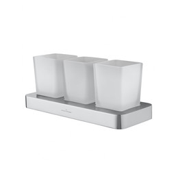 Стакан тройной для зубных щеток Wonzon & Woghand Lotte WW-8338 - фото 