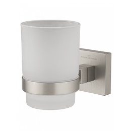 Стакан для зубных щеток Wonzon & Woghand Polo WW-8921-BN, цвет никель брашированный - фото 