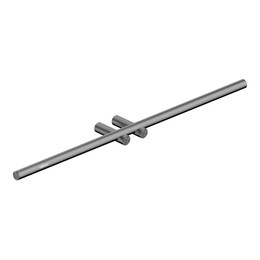 Держатель для полотенец ABBER Osten 316 AA1855BGG, цвет оружейная сталь брашированная - фото 