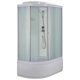 Душевая кабина Loranto 120х80 см CS-887EDTM/W-120 R, белый/прозрачное - фото 