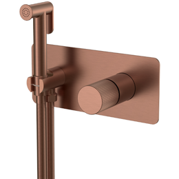 Набор для гигиенического душа Boheme Stick 127-BRB.3 (со скрытой частью) брашированная бронза - фото 