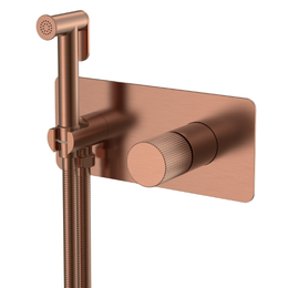 Набор для гигиенического душа Boheme Stick 127-CB.3 (со скрытой частью) брашированная медь - фото 