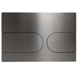 Кнопка смыва Azario NEW-TS AZ-SS-001-BR, серый матовый - фото 