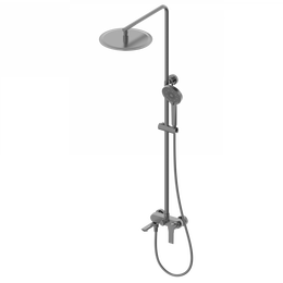 Душевая стойка Wonzon & Woghand Brilliant WW-88047079-BGM, тёмный графит брашированный - фото 