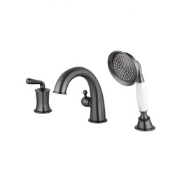 Смесители для ванны Wonzon & Woghand Steam WW-88659008-BGM, тёмный графит - фото 