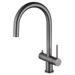 Смесители для кухни Wonzon & Woghand WW-3211-BGG, тёмный графит - фото 