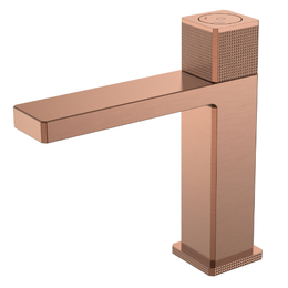 Смеситель для раковины электронный Boheme Quad 159-CB, брашированная медь - фото 