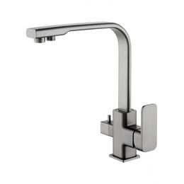 Смесители для кухни Wonzon & Woghand WW-88458004-BGM, тёмный графит - фото 