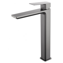 Смеситель для раковины высокий Wonzon & Woghand Diamond WW-88239011-BGM, тёмный графит - фото 