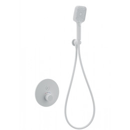 Смесители для душа с термостатом Wonzon & Woghand WW-D1017-A-MW (со скрытой частью) белый - фото 