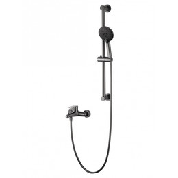 Смесители для ванны Wonzon & Woghand Alfa WW-AE3205-BGG, тёмный графит - фото 