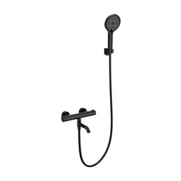 Смесители для ванны с термостатом Wonzon & Woghand Inn WW-B2065-A1-MB, чёрный - фото 