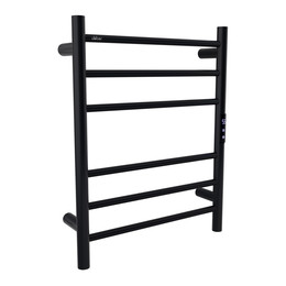 Полотенцесушитель электрический Abber Standard П6 630x500 мм AH4606MB, чёрный матовый - фото 