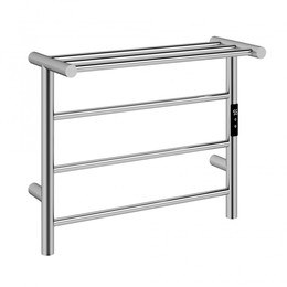 Полотенцесушитель электрический Abber Standard с полкой П6 500х600 мм AH4614 - фото 