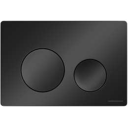 Кнопка смыва Ceramicanova Balance Circle CN12-001MB, чёрный матовый - фото 