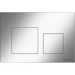 Кнопка смыва Ceramicanova Balance Square CN12-002M, хром матовый - фото 
