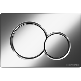 Кнопка смыва Ceramicanova Balance Sphere CN12-003M, хром матовый - фото 