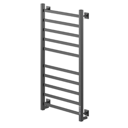 Полотенцесушитель электрический Veconi Barro-A П10 500x1000 мм B10050B-A, чёрный - фото 