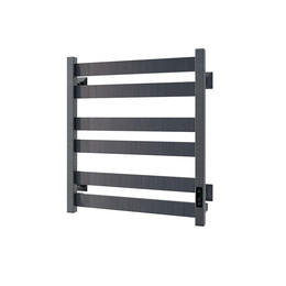 Полотенцесушитель электрический Veconi Piatto П6 500x600 мм P6050GR, графит брашинг - фото 