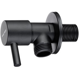 Вентиль угловой Allen Brau Priority 5.31026-31, чёрный матовый - фото 