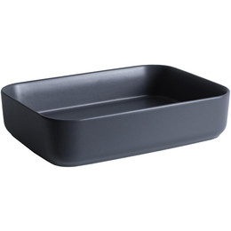 Раковина-чаша Allen Brau Fantasy 50 см 4.11021.AN, антрацит - фото 