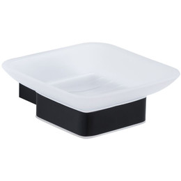 Мыльница Allen Brau Infinity 6.21004-31, цвет белый/чёрный матовый - фото 