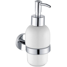 Дозатор для жидкого мыла Allen Brau Priority 6.31006-00, цвет белый/хром - фото 