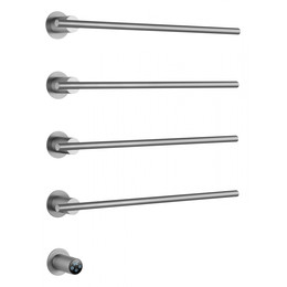 Полотенцесушитель электрический Wonzon & Woghand Dortmund П4 584x610 мм WW-A364-BR, никель - фото 